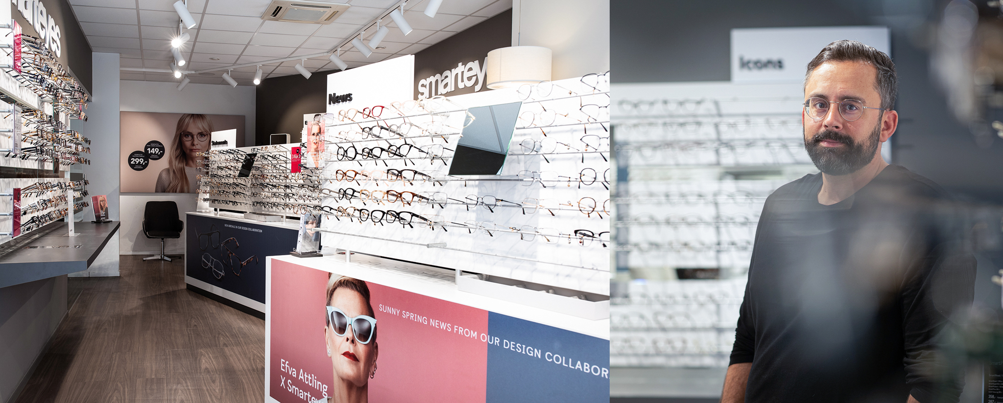 Optiker inkl. Sehtest im Ludwigsburger Zentrum | Smarteyes