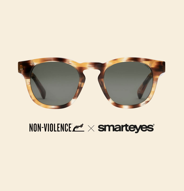 Ny solbrillekollektion Non-Violence Sun Collection I Smarteyes