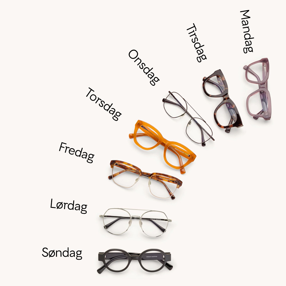 Originals Collection by Smarteyes - en brille til hver ugedag